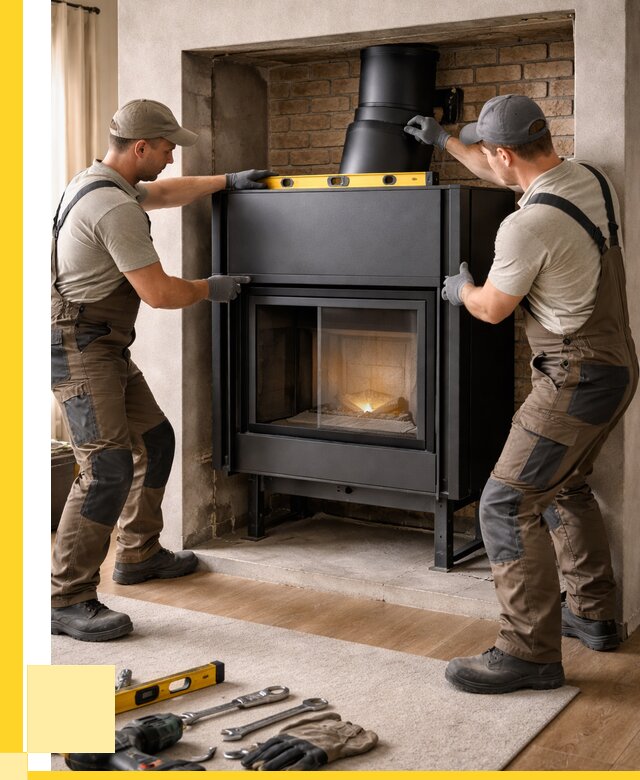 Установка каминных топок в Сургуте под ключ от 18400 р. | ЭриданСрг