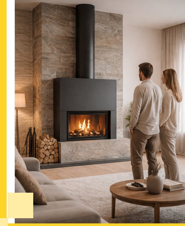 Закрытые камины под ключ в Сургуте от 122664 р., ЭриданСрг