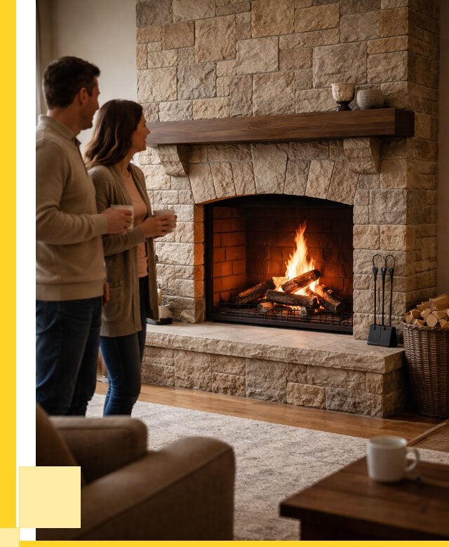 Каменные камины на заказ в Сургуте от 183996 р. | ЭриданСрг