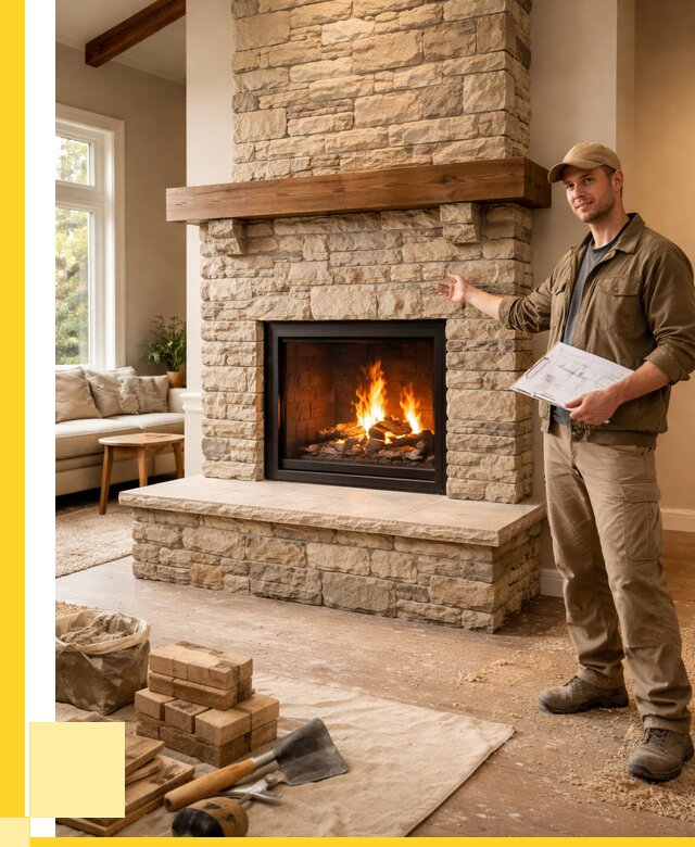 Камины под ключ в Сургуте от 183996 р. | ЭриданСрг — установка