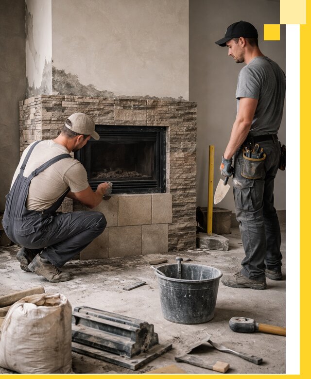 Камины под ключ в Сургуте: проект, изготовление и монтаж