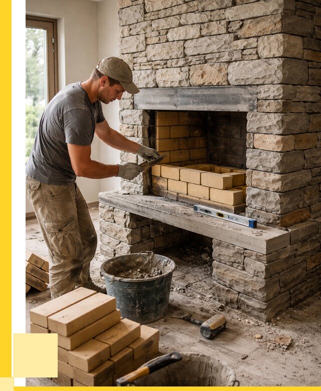 Кладка каминов и камина в Сургуте от 25555 р. ЭриданСрг