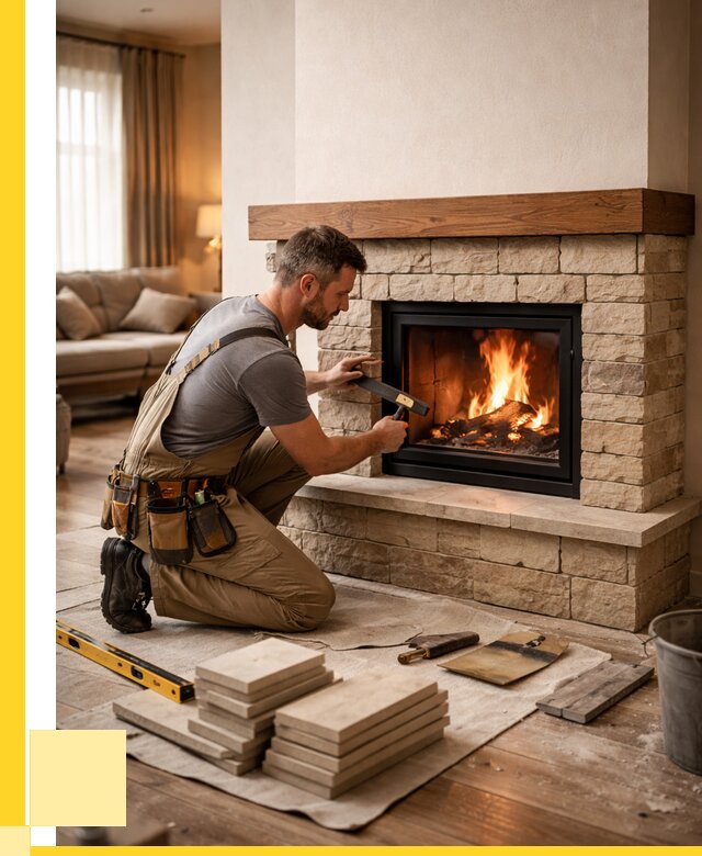 Строительство каминов в Сургуте от 153330 р., ЭриданСрг - под ключ