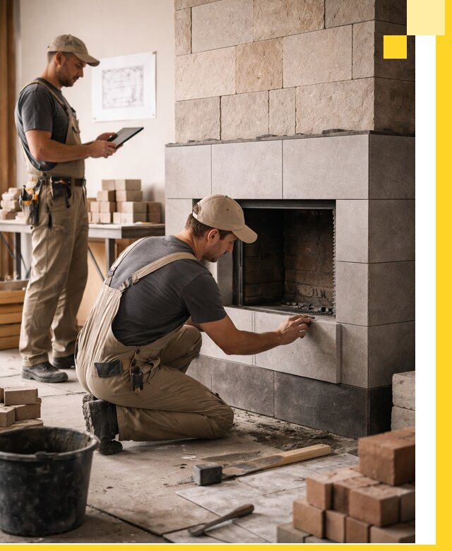 Индивидуальные проекты каминов и каминных систем в Сургуте