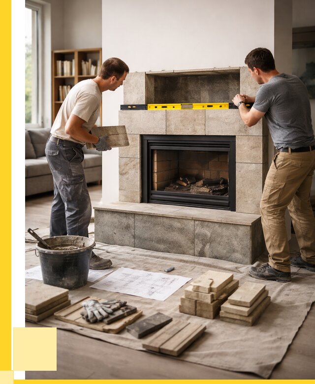 Монтаж каминов и установка в Сургуте от 45999 р. | ЭриданСрг