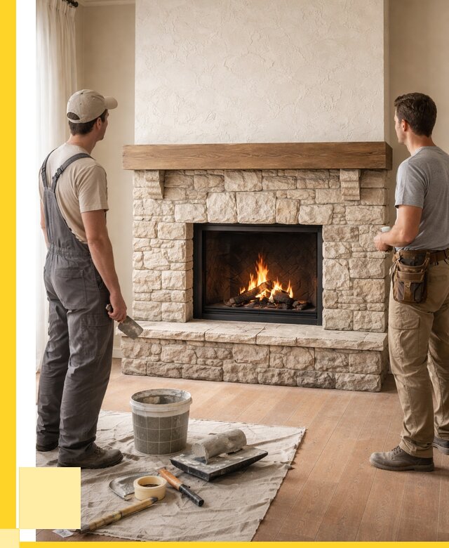 Отделка каминов в Сургуте от 6644 р. под ключ | ЭриданСрг