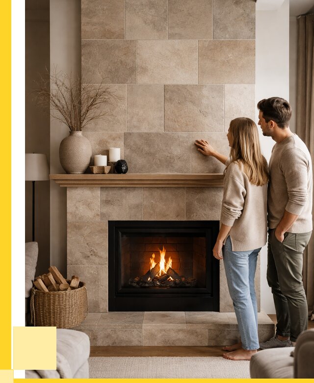 Облицовка каминов керамогранитом в Сургуте от 4600 р. | ЭриданСрг