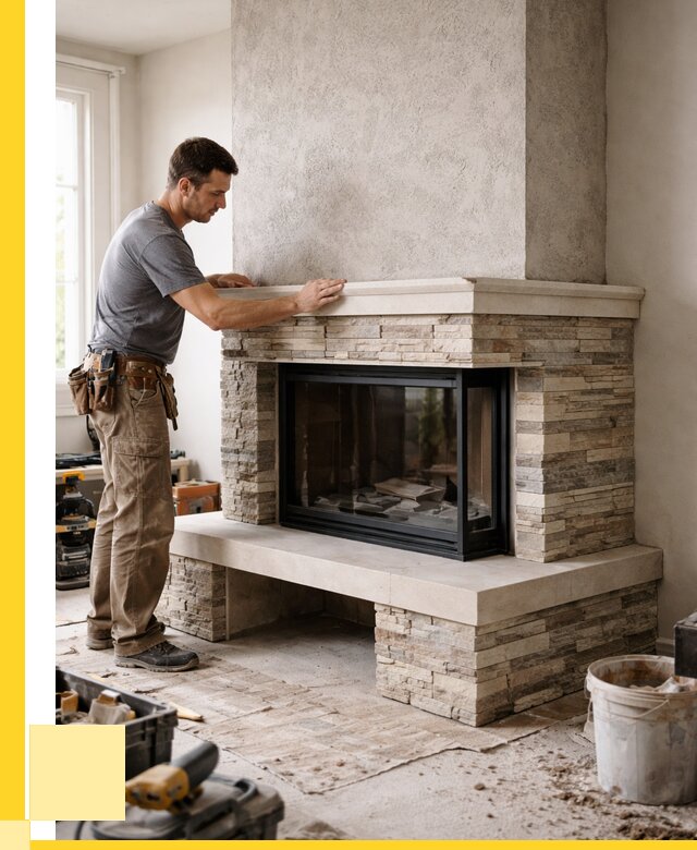 Изготовление каминов под ключ в Сургуте от 153330 р. | ЭриданСрг