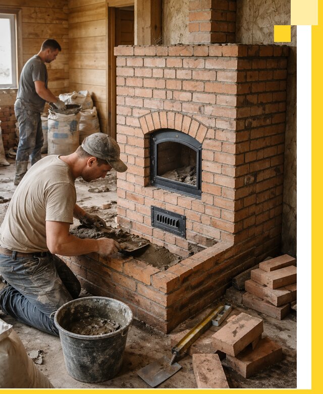 Профессиональное строительство печей в Сургуте под ключ