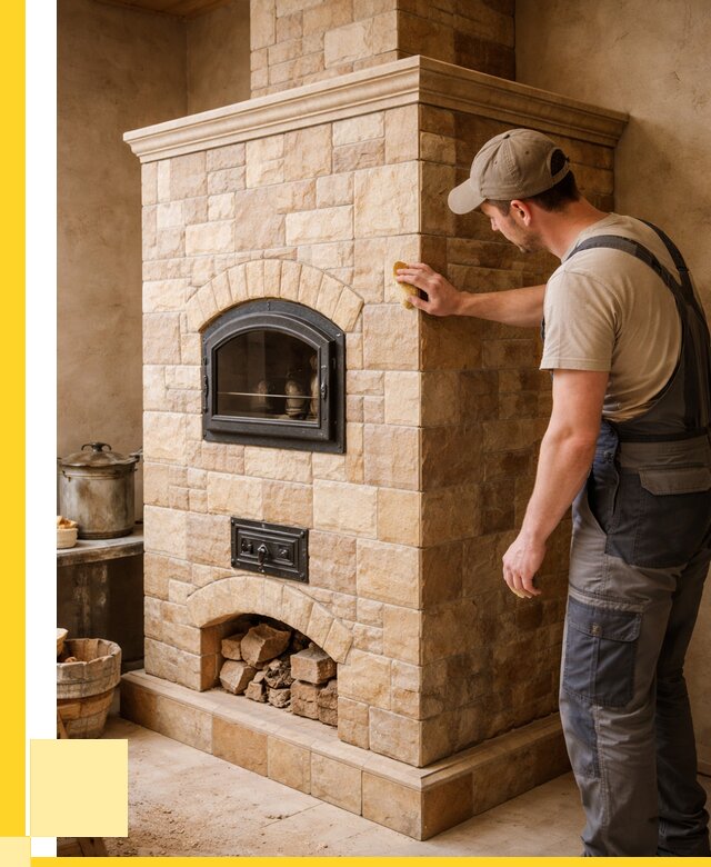 Облицовка печей в Сургуте от 4600 р. под ключ | ЭриданСрг