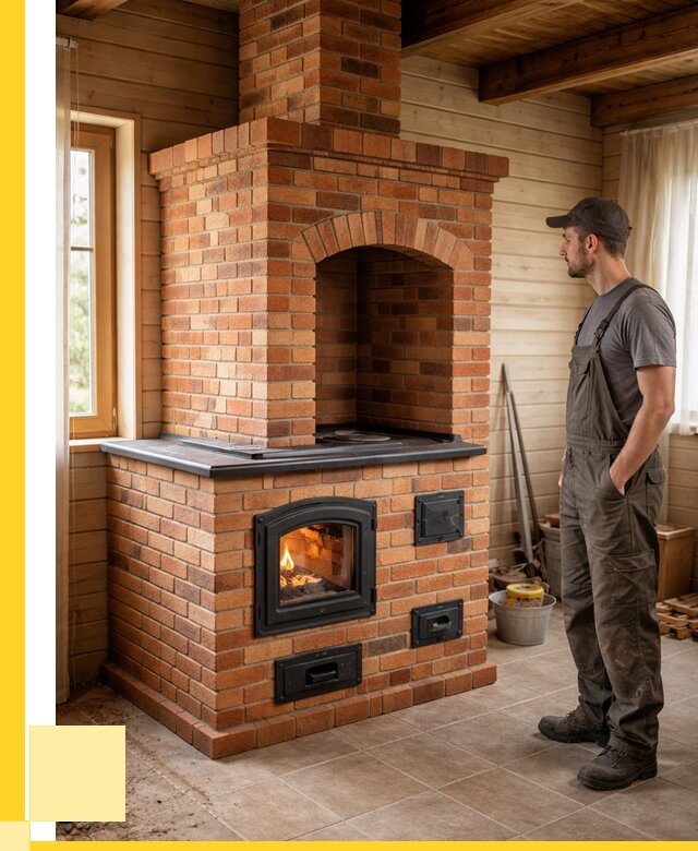 Кирпичные печи в Сургуте: купить от 153330 р. | ЭриданСрг