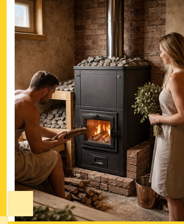 Кирпичная печь для бани на заказ в Сургуте от 56221 р. | ЭриданСрг