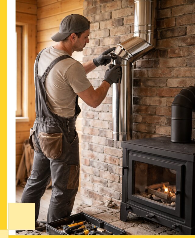 Монтаж дымоходов для печей в Сургуте от 7667 р. | ЭриданСрг