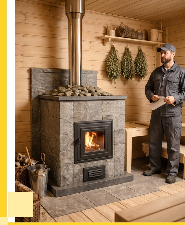 Печи для бани под ключ в Сургуте от 122664 р. | ЭриданСрг