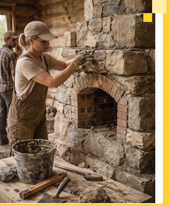 Каменные печи на заказ и монтаж в Сургуте, долговечные решения