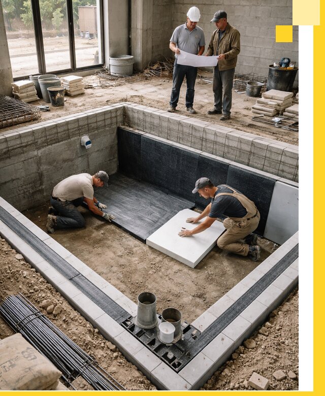 Проекты частных и общественных бассейнов под ключ в Сургуте