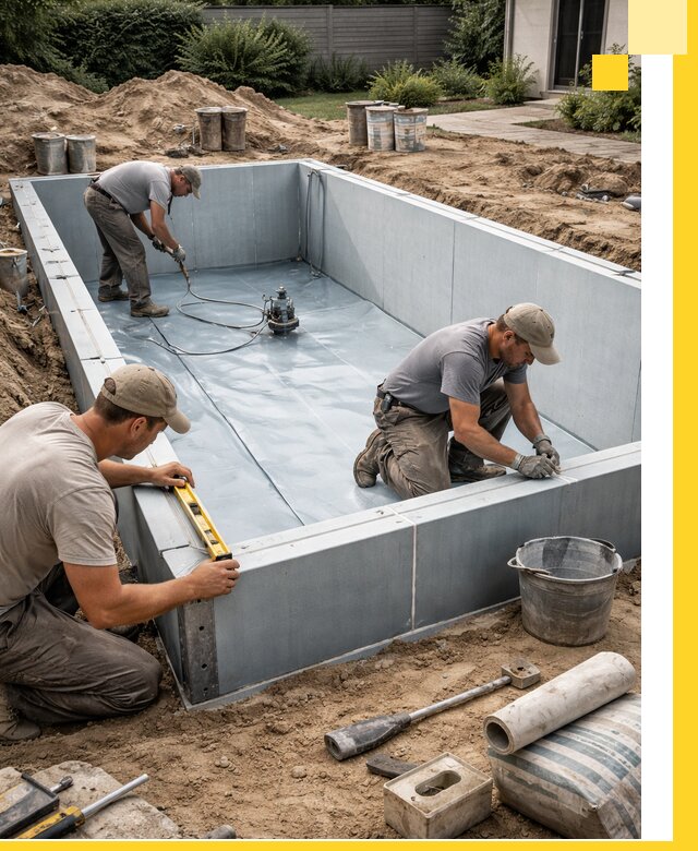 Профессиональный монтаж бассейнов под ключ в Сургуте с гарантией