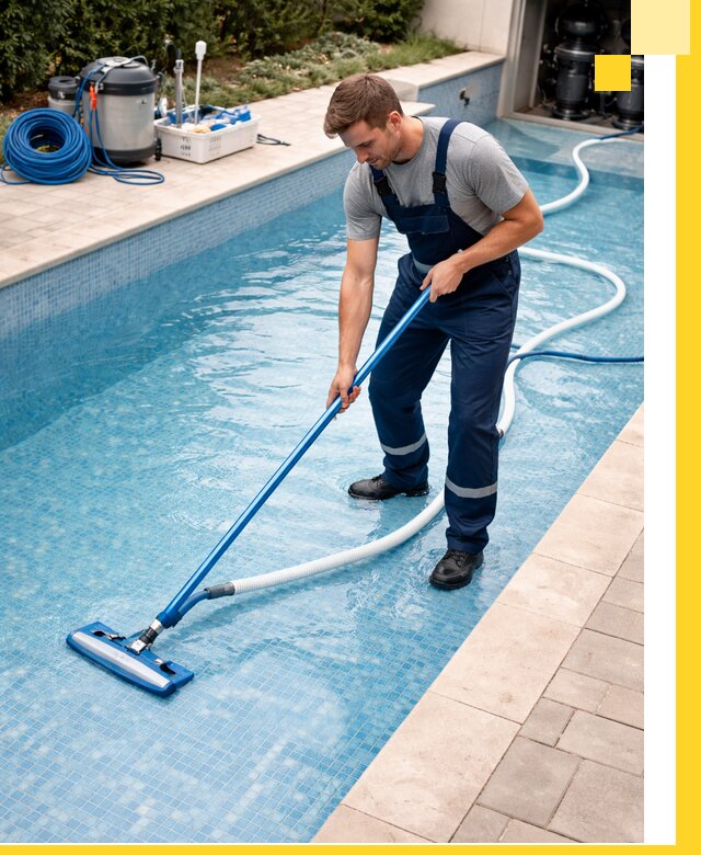 Профессиональная чистка бассейнов и фильтров в Сургуте под ключ