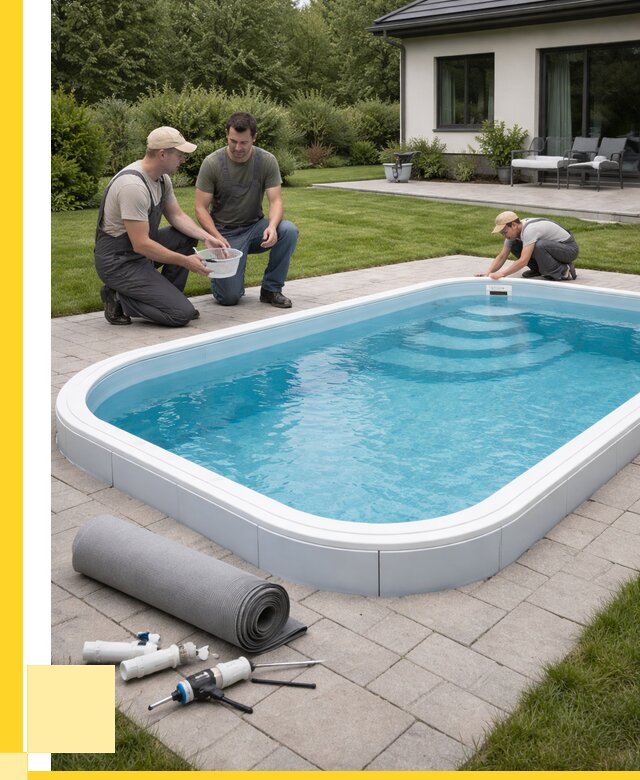 Пластиковый бассейн купить в Сургуте от 255550 р., ЭриданСрг