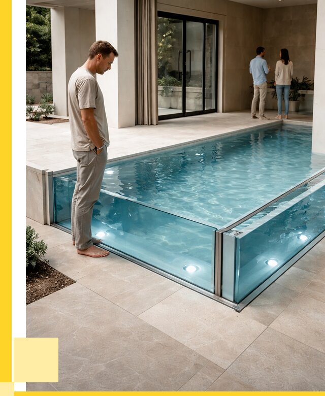 Стеклянные бассейны в Сургуте от 1226640 р. | ЭриданСрг — мозаика