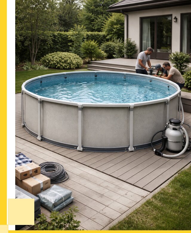 Купить каркасные бассейны в Сургуте от 45999 р. | ЭриданСрг