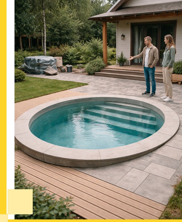 Бассейн на даче под ключ в Сургуте от 204440 р., ЭриданСрг