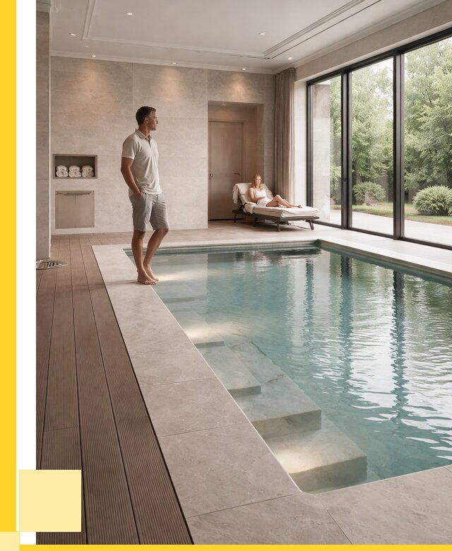 Бассейны в коттедже под ключ в Сургуте от 1226640 р. | ЭриданСрг