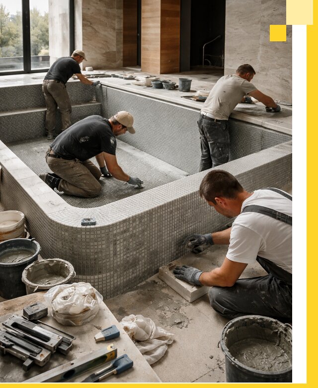 Строительство и установка СПА бассейнов под ключ в Сургуте