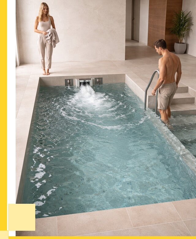 Бассейн с противотоком в Сургуте от 255550 р. | ЭриданСрг