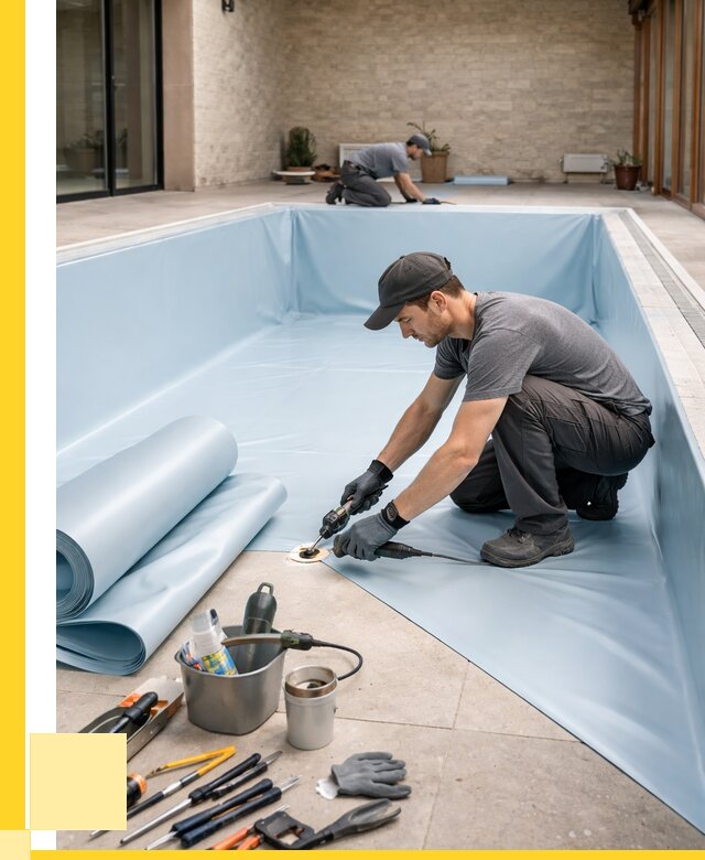 Пленка ПВХ для бассейнов в Сургуте от 2556 р. | ЭриданСрг