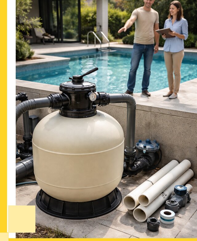 Песочные фильтры для бассейнов в Сургуте от 18400 р., ЭриданСрг