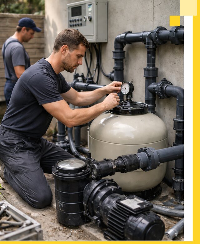 Поставка и монтаж фильтровального оборудования для бассейнов в Сургуте