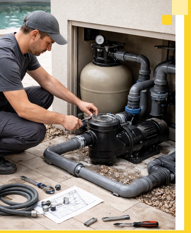 Поставка, монтаж и сервис насосов для бассейнов в Сургуте