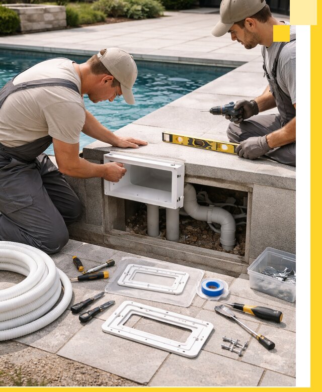 Поставка и установка скиммеров для бассейнов в Сургуте