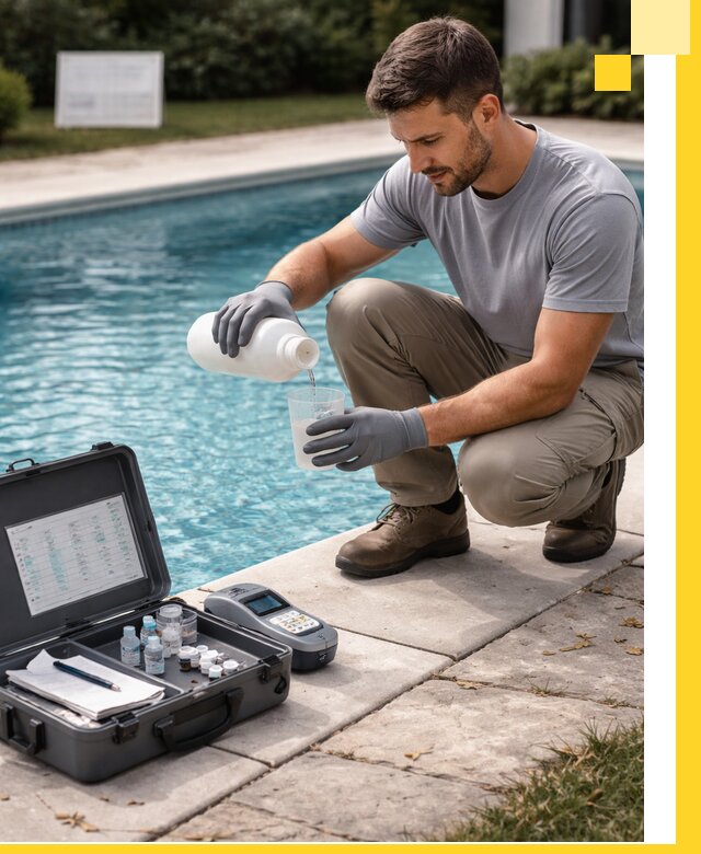 Профессиональная дезинфекция воды в бассейне в Сургуте