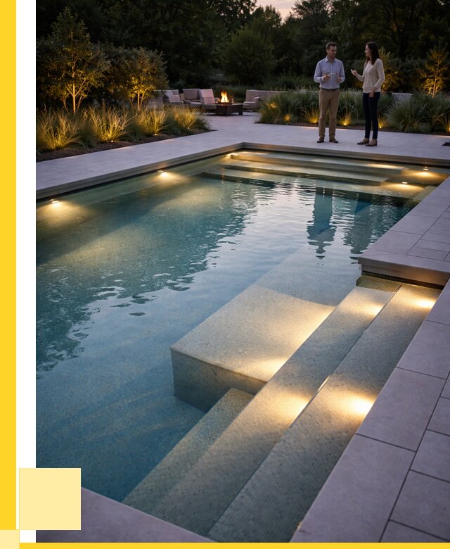 Освещение бассейнов в Сургуте под ключ от 25555 р. | ЭриданСрг