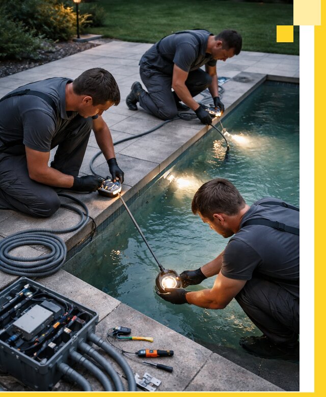 Профессиональное освещение бассейнов в Сургуте: дизайн и монтаж