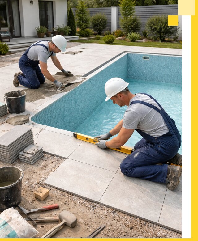 Строительство и монтаж плавательных бассейнов под ключ в Сургуте