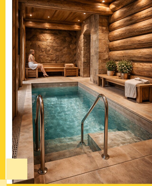 Аренда бани с бассейном в Сургуте от 1533300 р. | ЭриданСрг