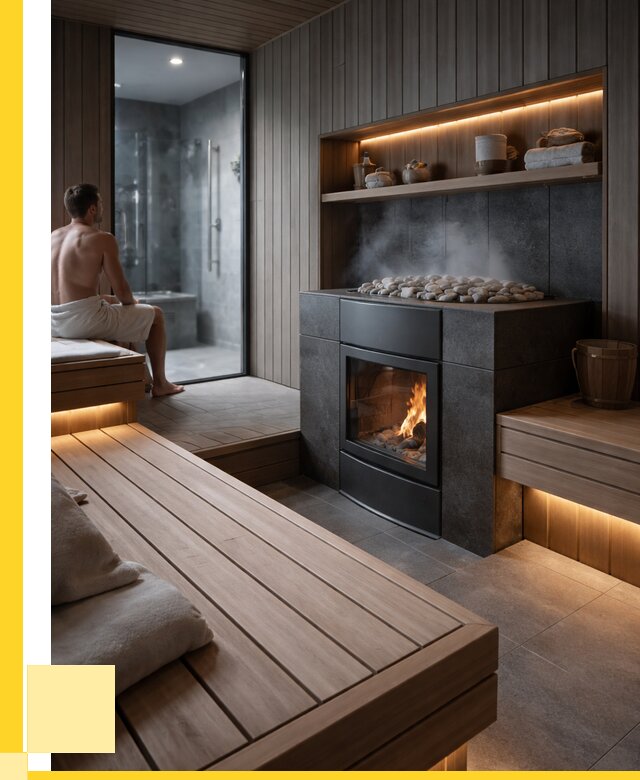 Проект сауны в частном доме в Сургуте от 35777 р. | ЭриданСрг