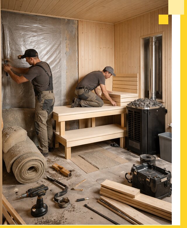 Проекты саун под ключ в Сургуте дизайн и строительство