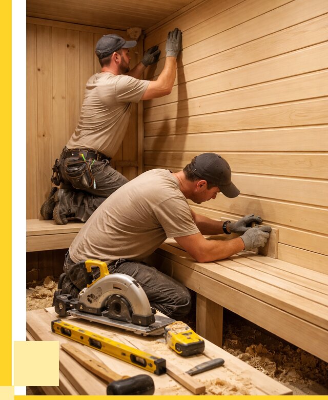 Обшивка саун вагонкой в Сургуте от 2556 р. | ЭриданСрг