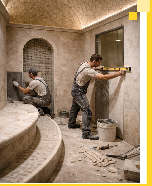 Проектирование и строительство саун с хамамом под ключ в Сургуте