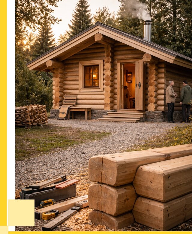 Строительство бань и комплексов в Сургуте от 459990 р.| ЭриданСрг