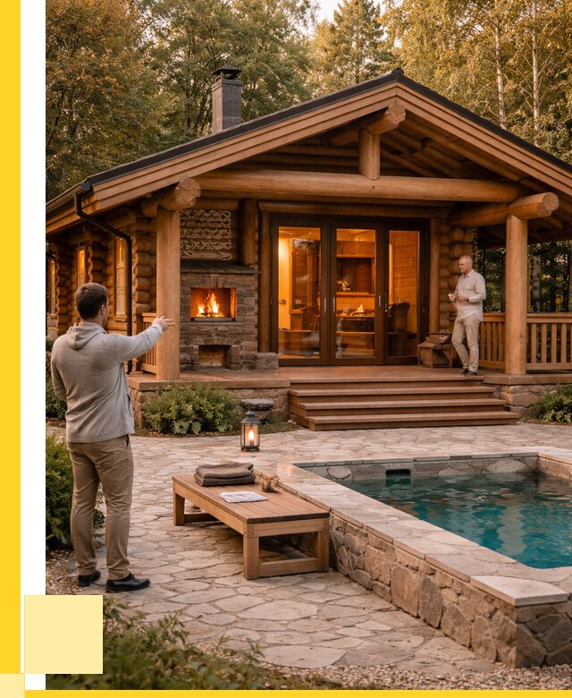 Проекты бань и хамам в Сургуте от 25555 р. | ЭриданСрг