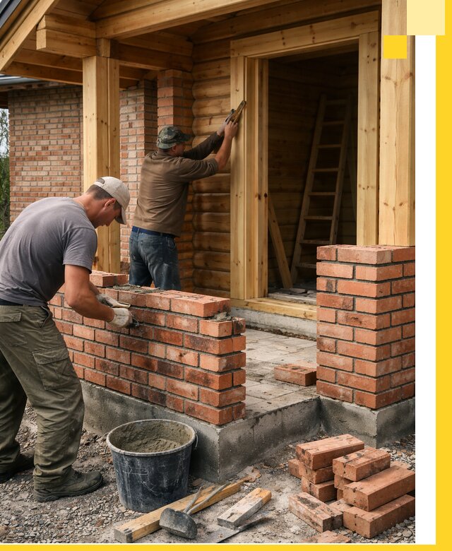 Строительство кирпичных бань под ключ в Сургуте с гарантией качества