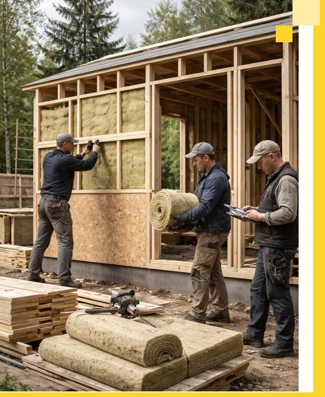 Проектирование и строительство каркасных бань в Сургуте под ключ