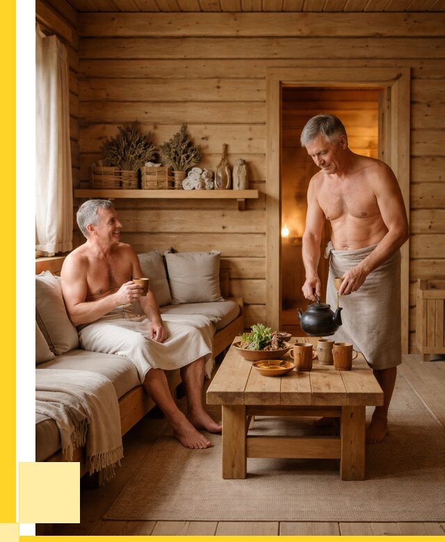 Бани с комнатой отдыха под ключ в Сургуте от 459990 р. | ЭриданСрг