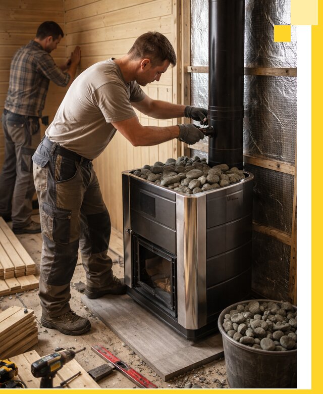 Проектирование и строительство парилок для бани в Сургуте под ключ