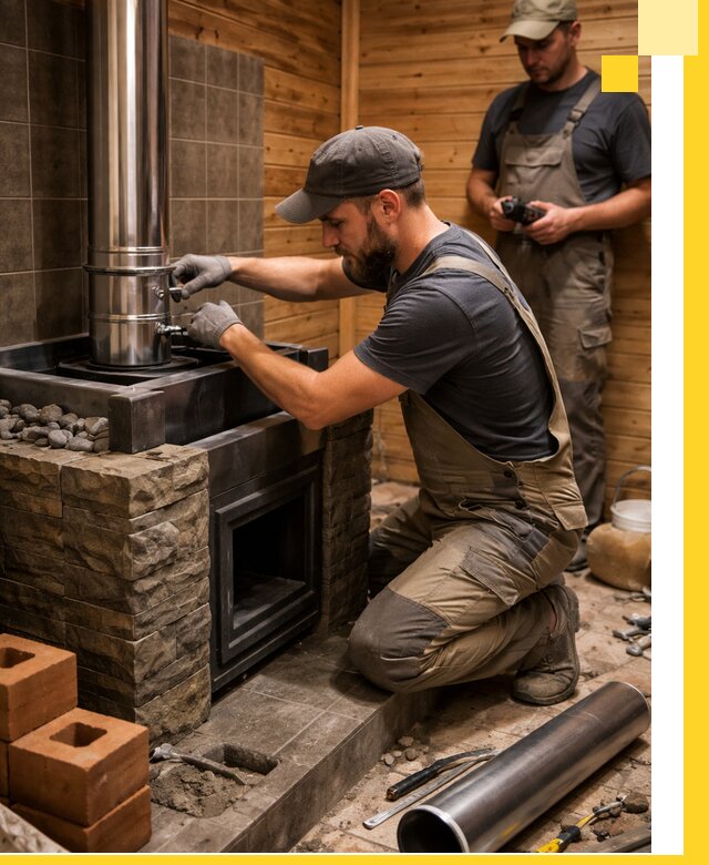 Изготовление и установка банных печей под ключ в Сургуте